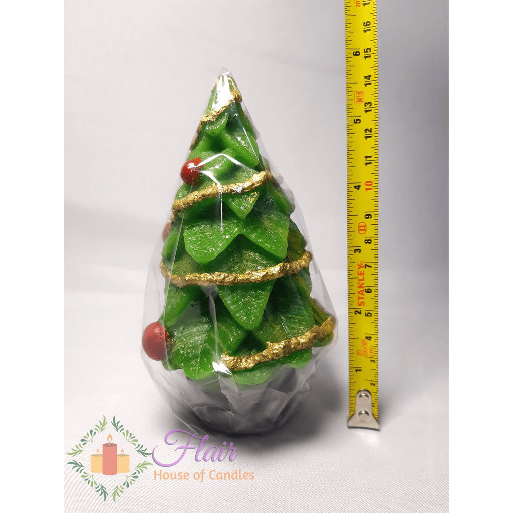 Flair Small Christmas Tree Candles 12.7cm Tall