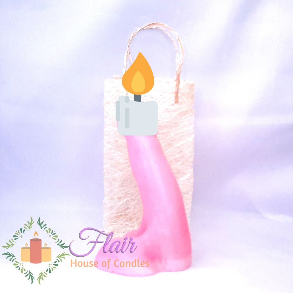 Funny Kinky Candle | Bridal Shower or Birthday Party Candle 7.5 Inches Tall