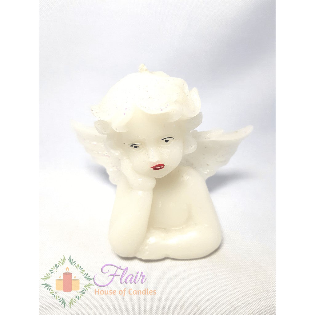 Flair Smokeless Decorative Cute Angel Candle 11cm Tall