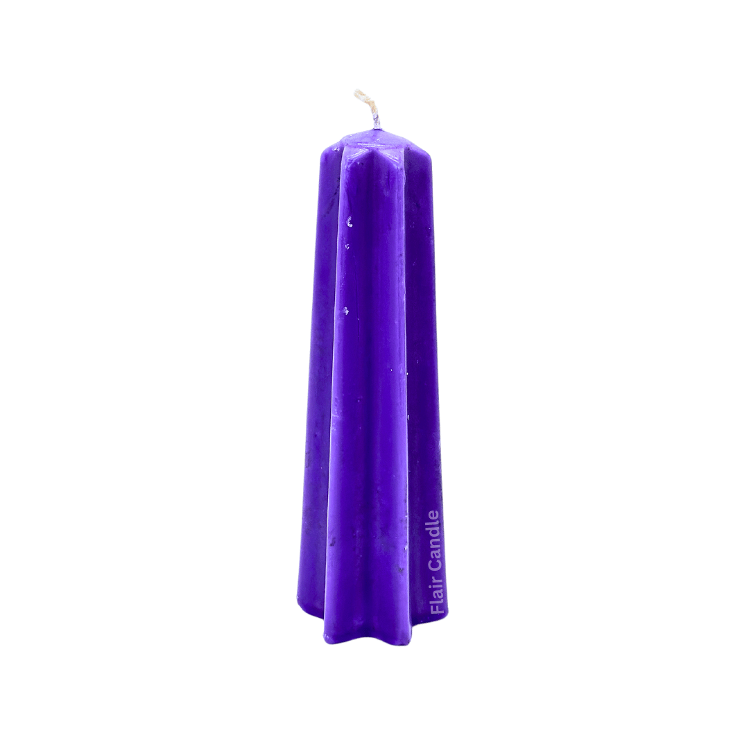 #504 Colored Prism Candle