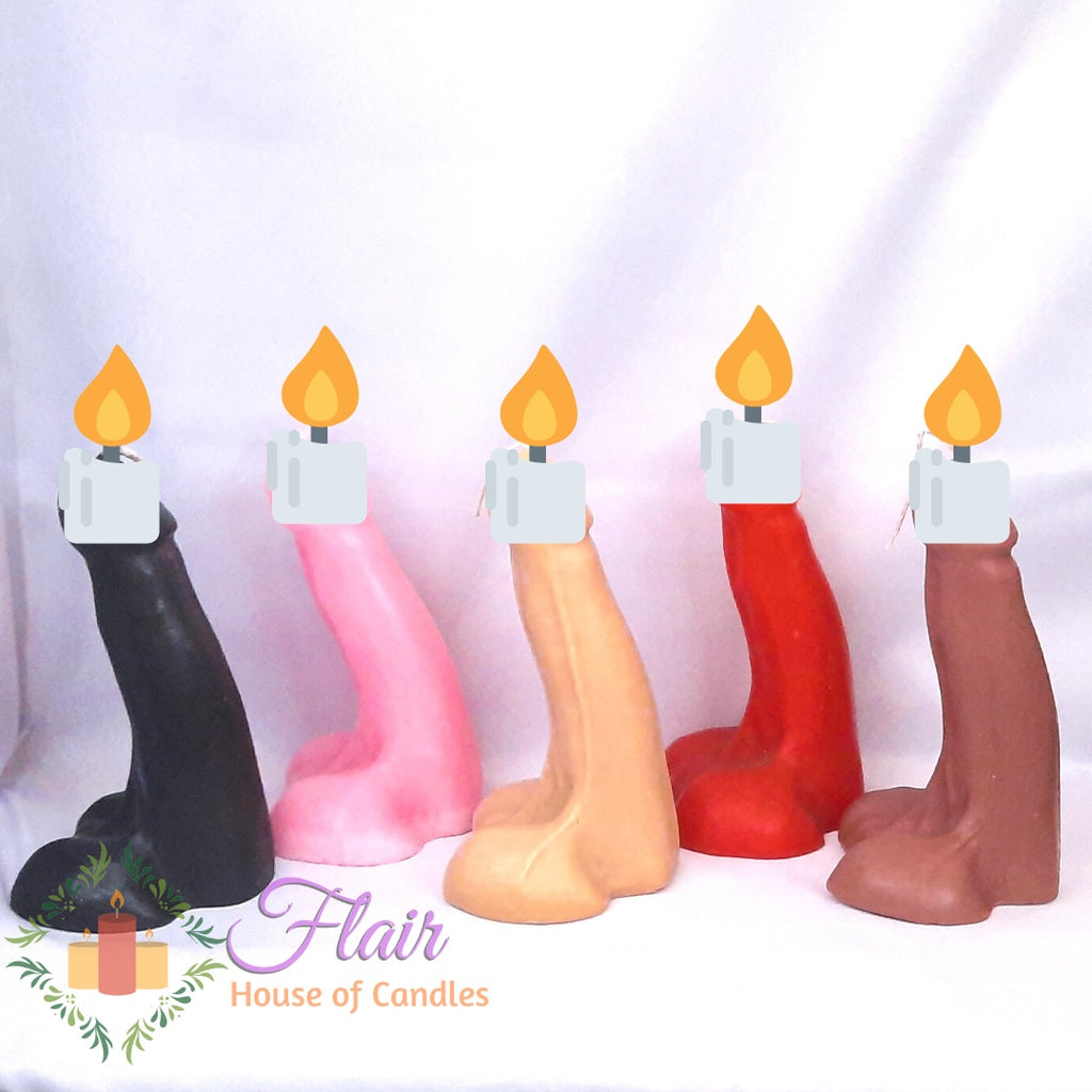 Funny Kinky Candle | Bridal Shower or Birthday Party Candle 7.5 Inches Tall