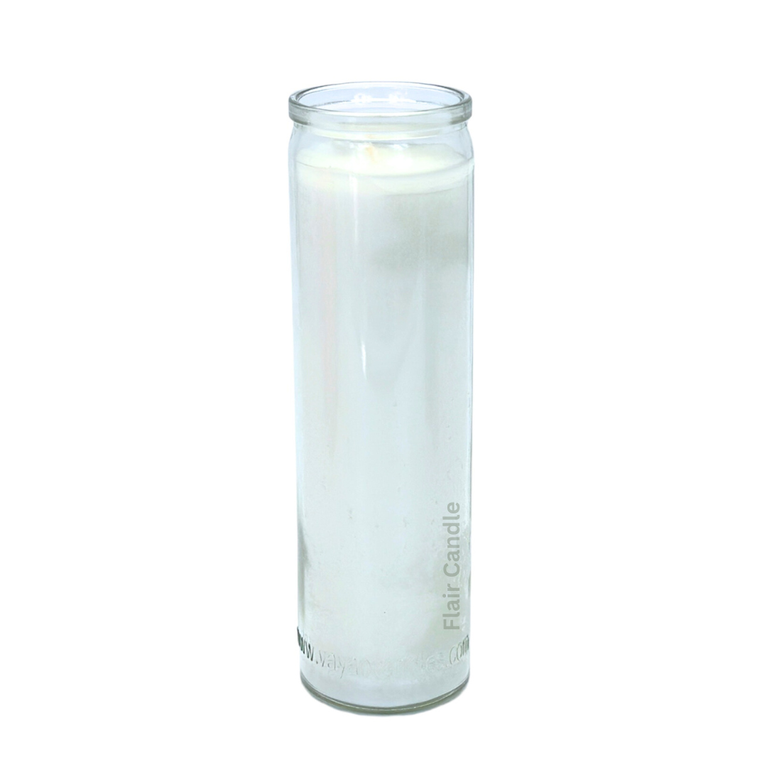 Standard Colored Long Glass Candle 21cm Tall