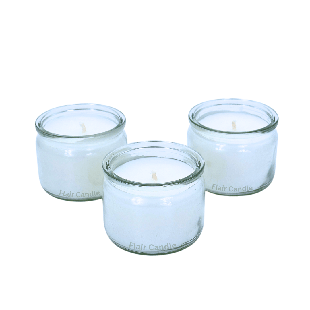 GC02 Mason Jar Glass Candle 6.5cm Tall