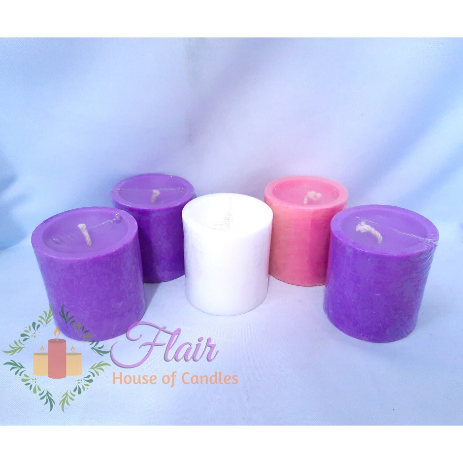 #713 Tomb Advent Candle Set 7.6cm Tall