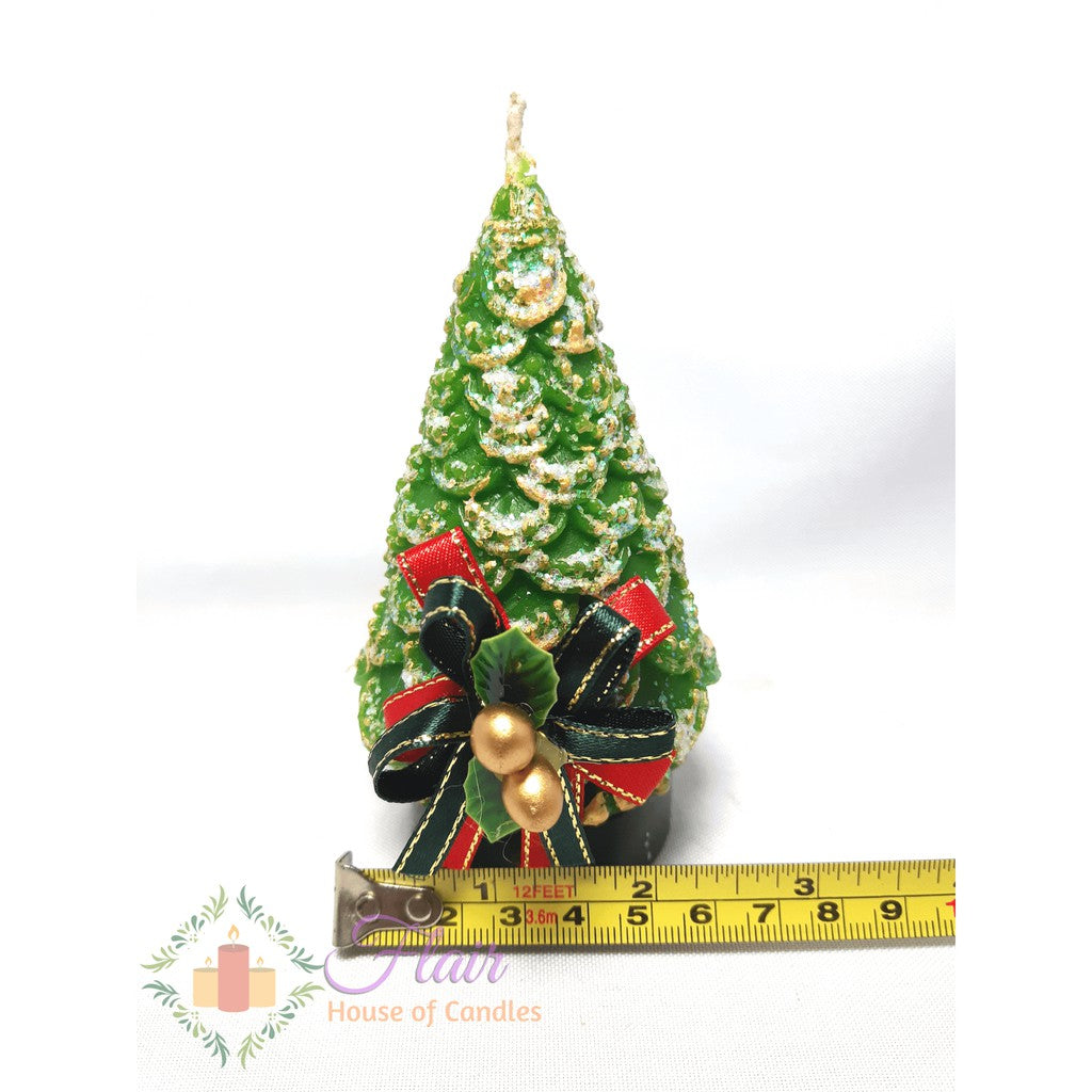 Flair Small Christmas Tree with Ribbon 12cm Tall