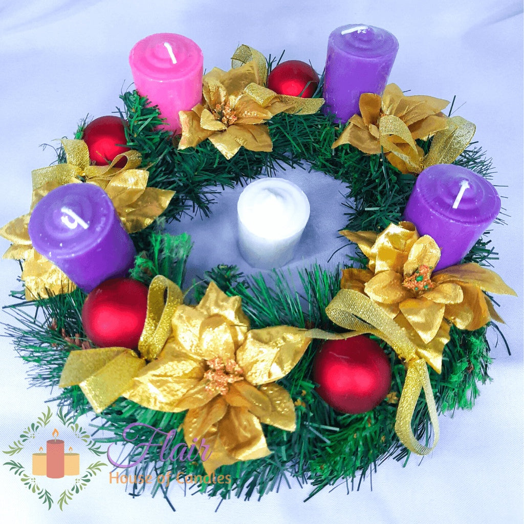 Flair Advent Vigil Candle Set V2BIG 6.5cm Tall