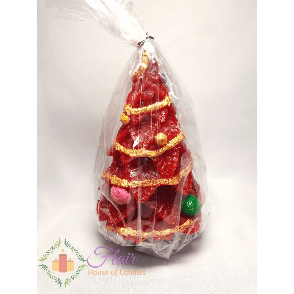 Flair Smokeless Large Red Christmas Tree 16.5cm
