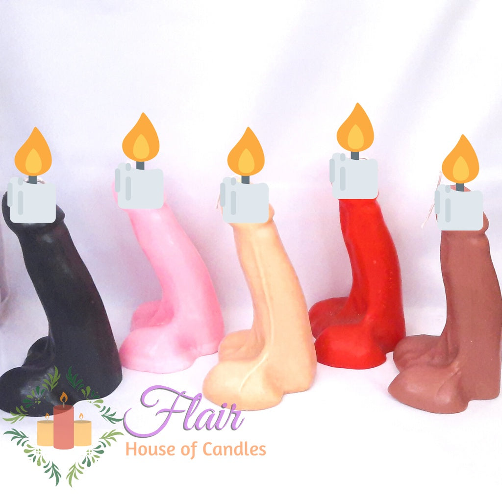 Funny Kinky Candle | Bridal Shower or Birthday Party Candle 7.5 Inches Tall