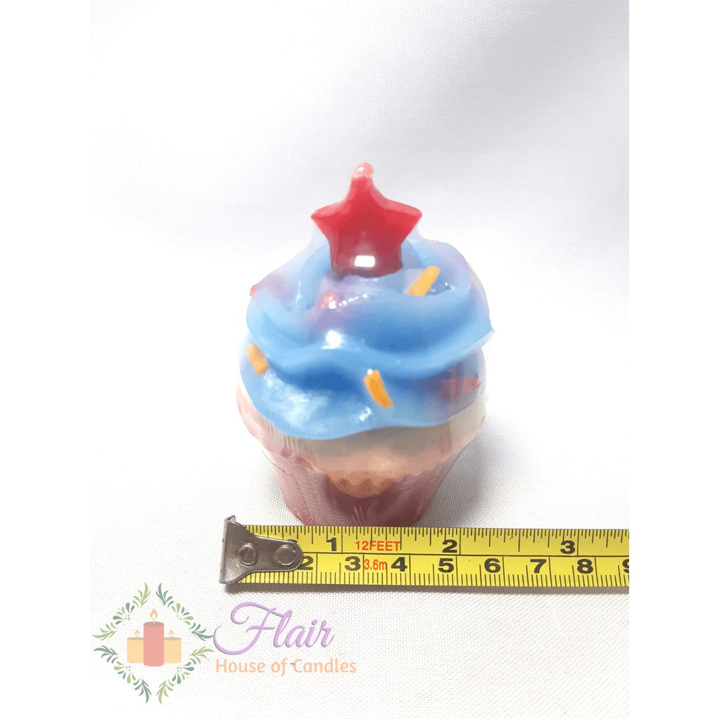 Flair Star Funfetti Scented Cupcake Candle 8.3cm Tall