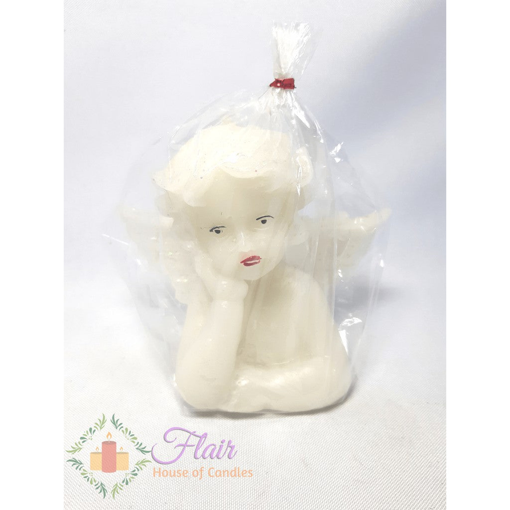 Flair Smokeless Decorative Cute Angel Candle 11cm Tall
