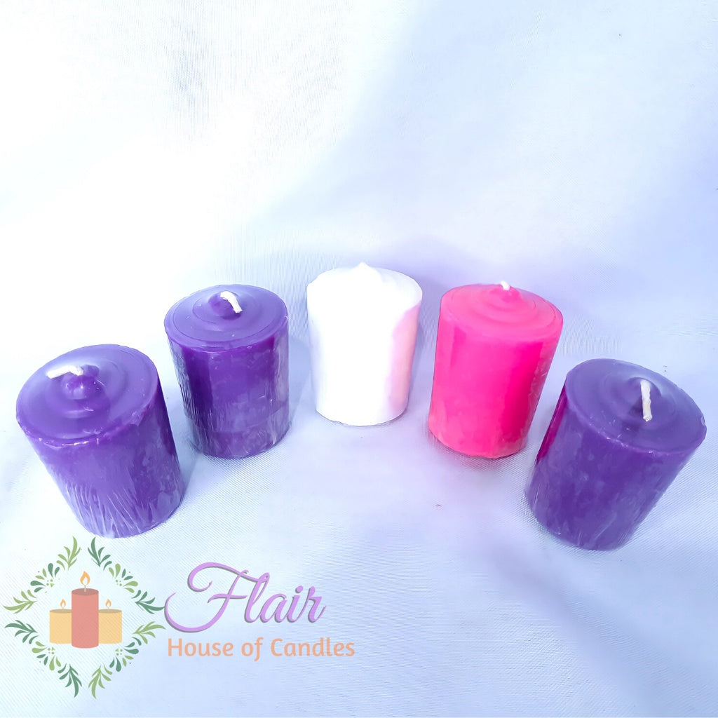 Flair Advent Vigil Candle Set V2BIG 6.5cm Tall