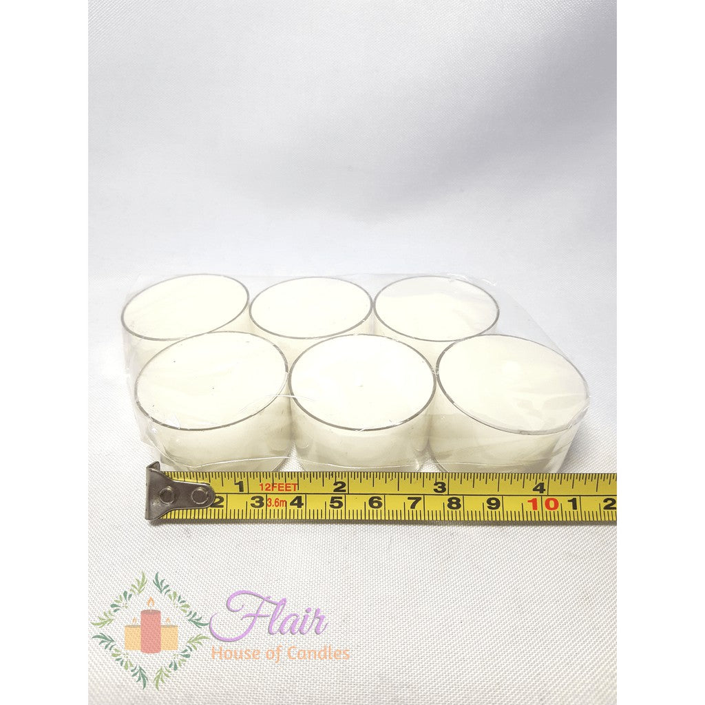 Citronella Scented Tealight Candle | 6pcs Pack 3cm Tall