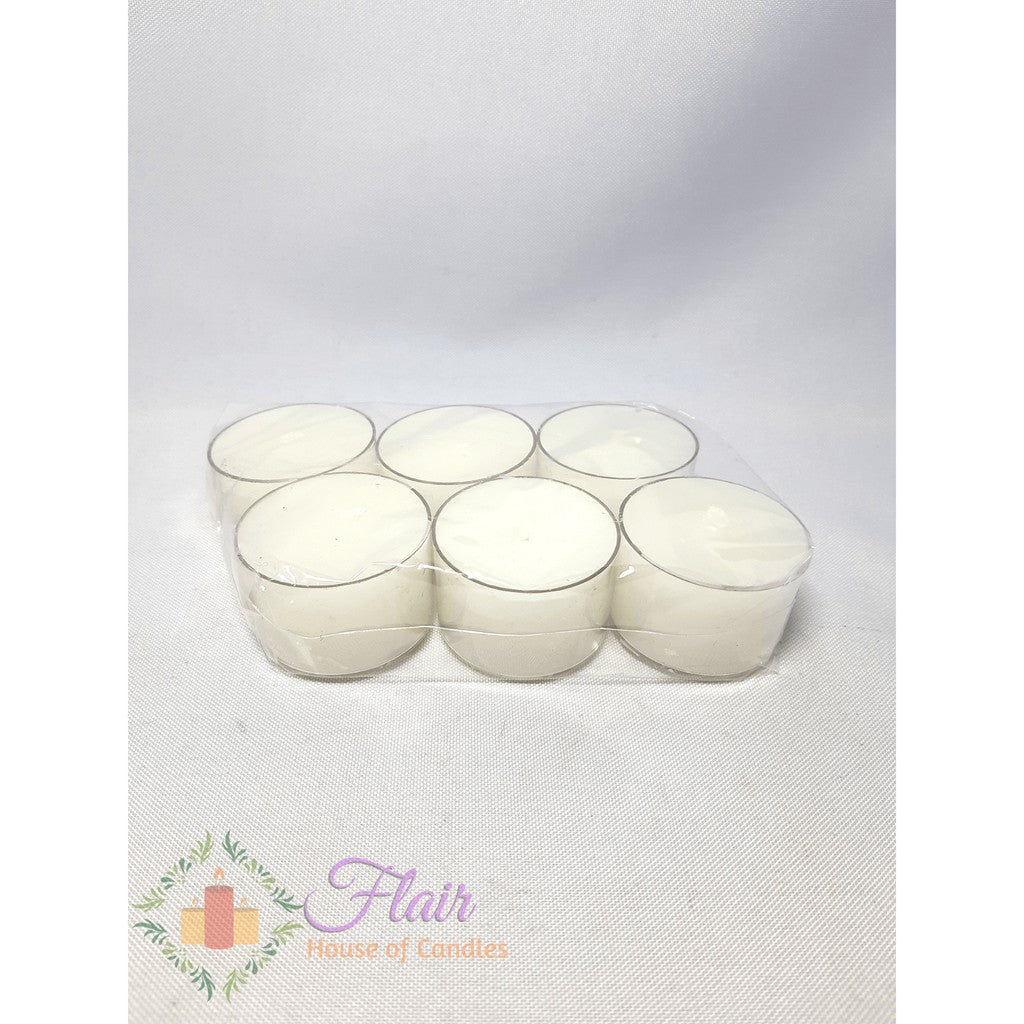 Citronella Scented Tealight Candle | 6pcs Pack 3cm Tall