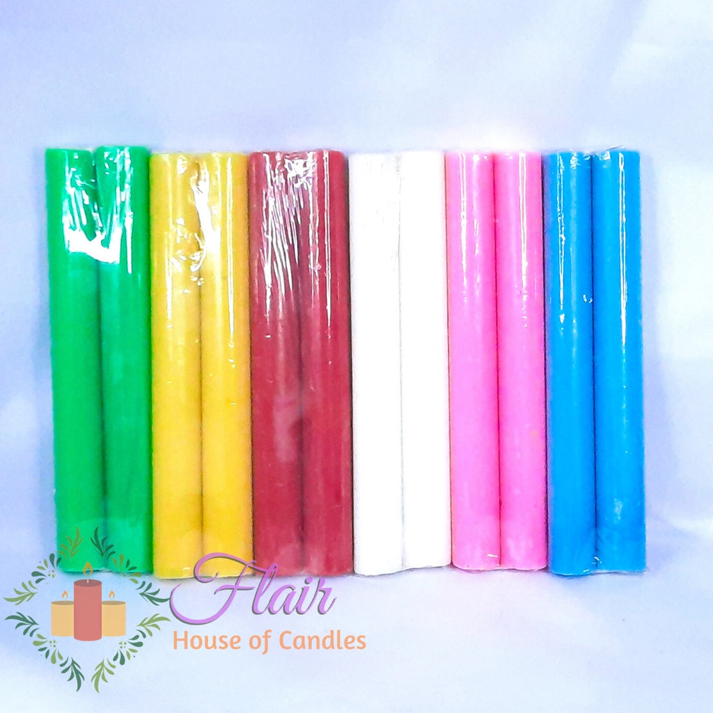 #501 Colored Tomb Candle 2pcs pack