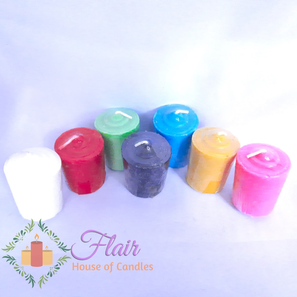 Flair Single Colored Vigil Candle V2BIG 6.5cm Tall