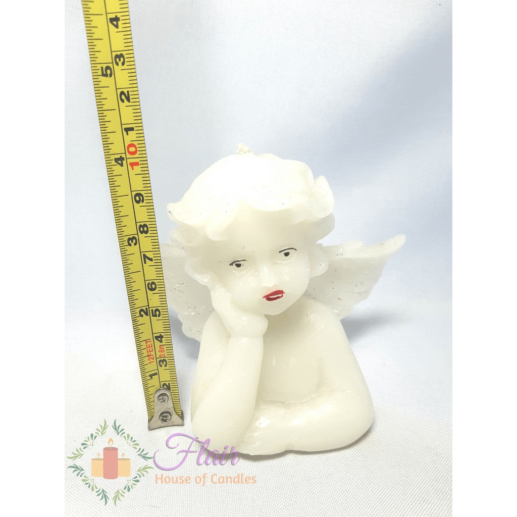 Flair Smokeless Decorative Cute Angel Candle 11cm Tall