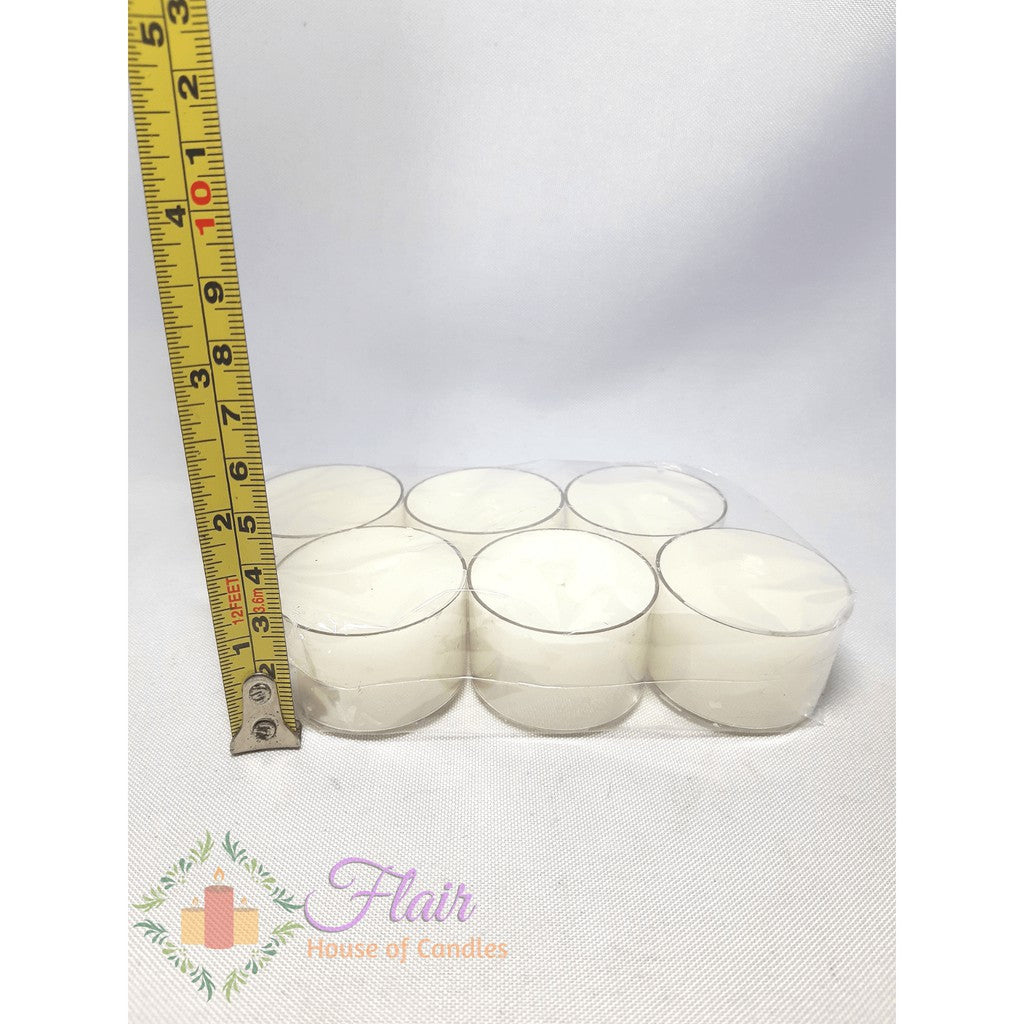 Citronella Scented Tealight Candle | 6pcs Pack 3cm Tall