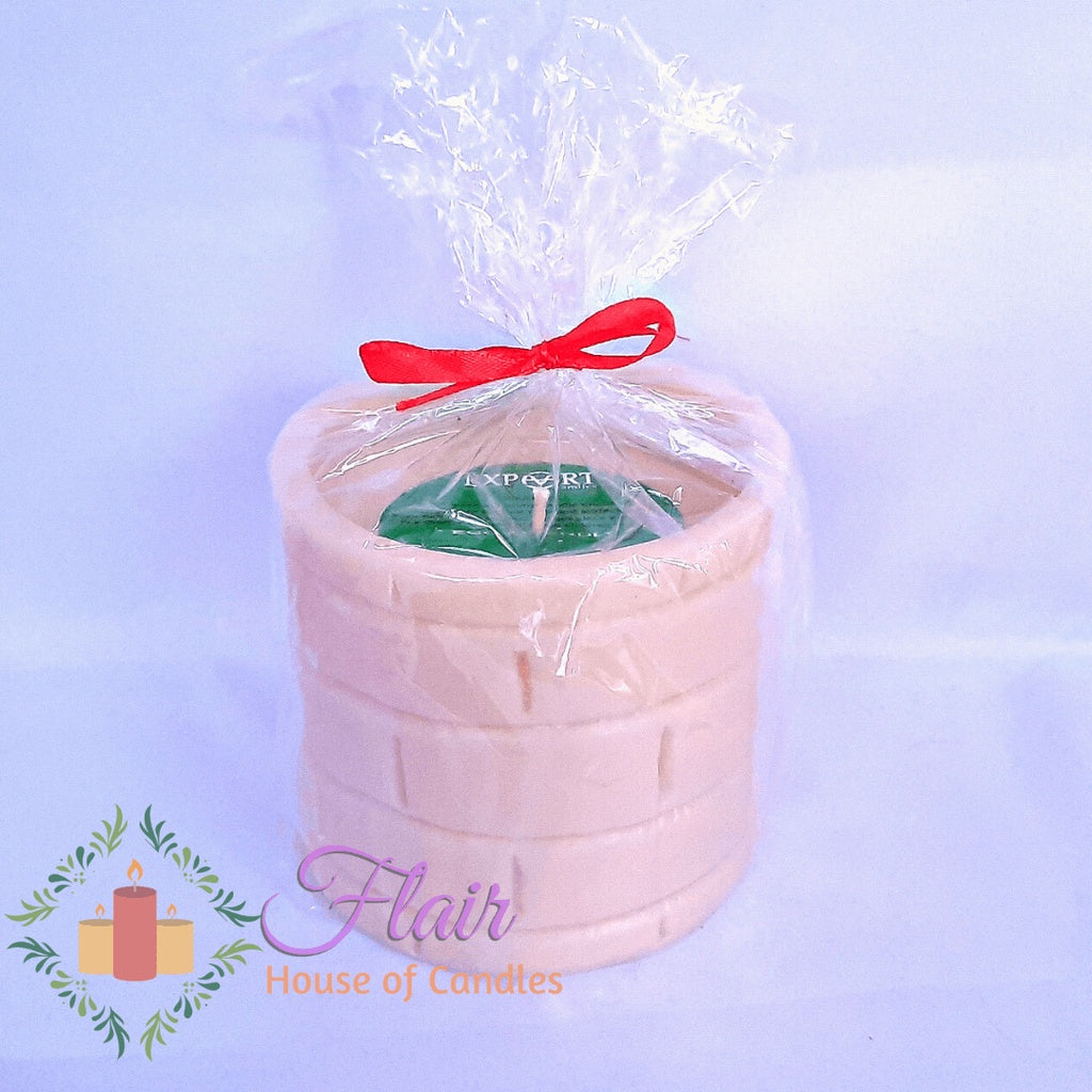 Smokeless Citronella Mosquito Repellant Candle in Pot 9.5cm Tall