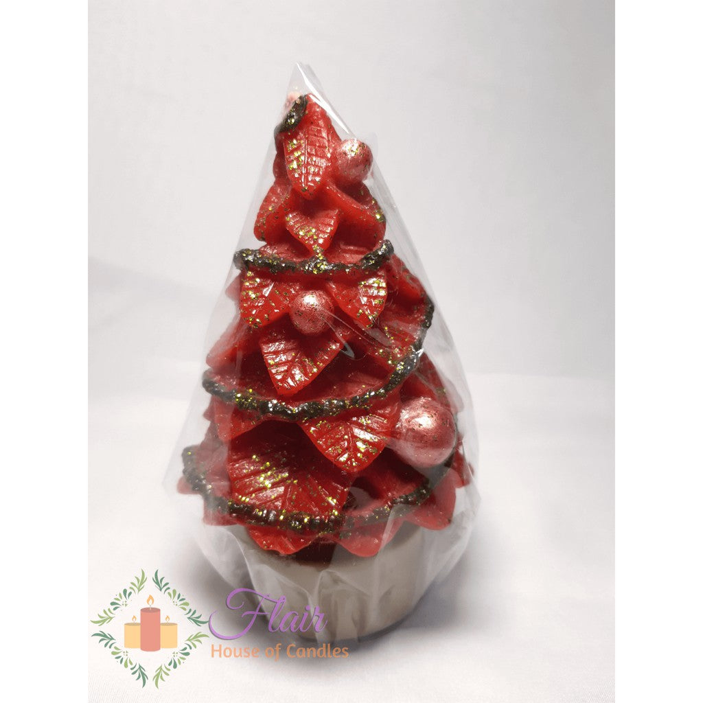 Flair Small Christmas Tree Candles 12.7cm Tall