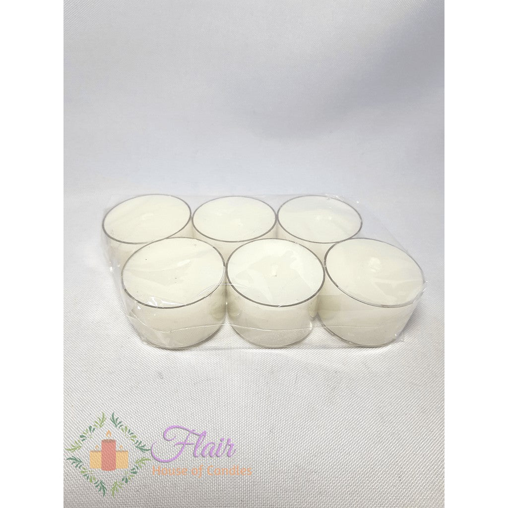 Citronella Scented Tealight Candle | 6pcs Pack 3cm Tall