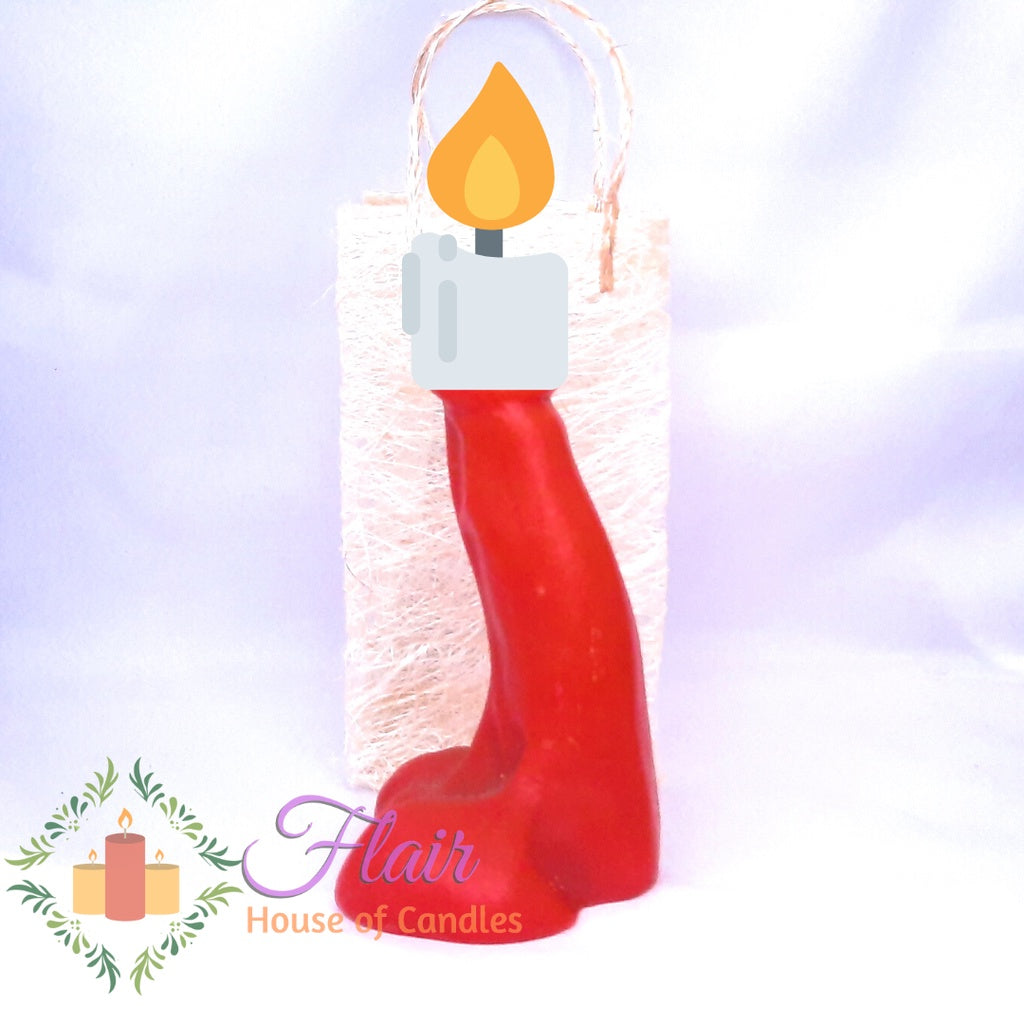 Funny Kinky Candle | Bridal Shower or Birthday Party Candle 7.5 Inches Tall