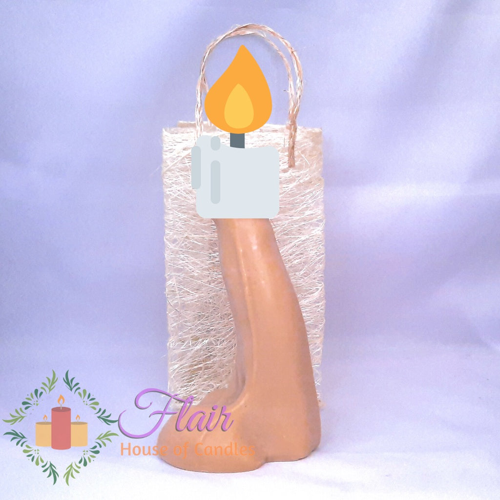 Funny Kinky Candle | Bridal Shower or Birthday Party Candle 7.5 Inches Tall