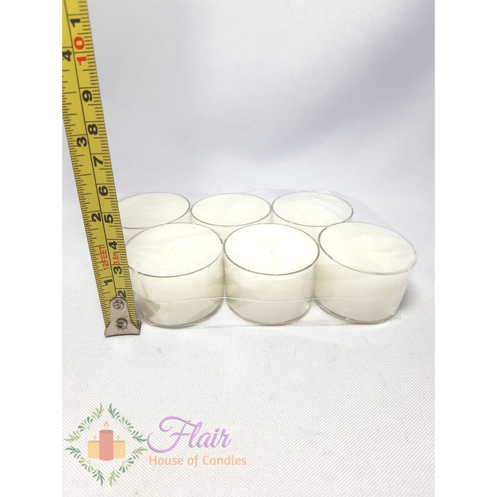 Citronella Scented Tealight Candle | 6pcs Pack 3cm Tall