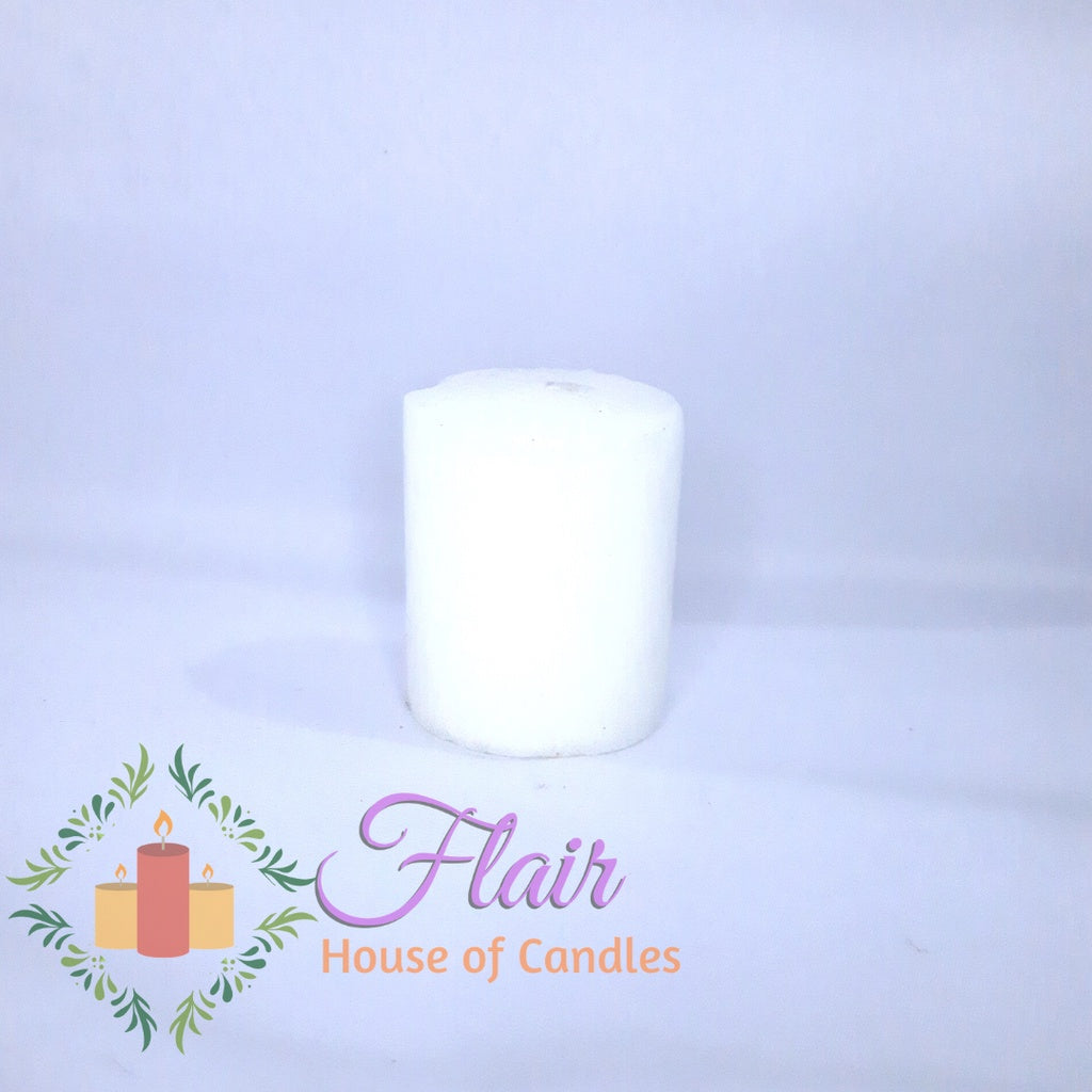 GC35 Windproof Colored Glass Candle 11cm Tall
