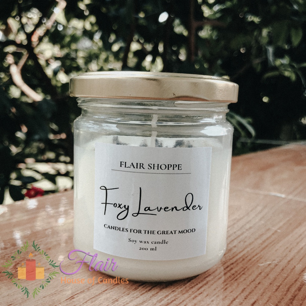 Flair Aromatherapy Relaxing Scented Soy Candle 200ML
