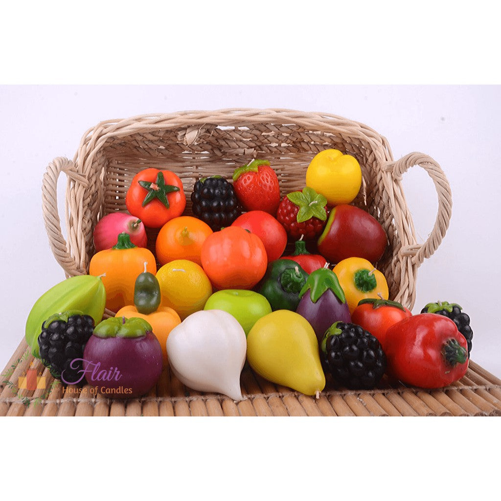 Tomato Vegetable Candle 5.4cm Tall
