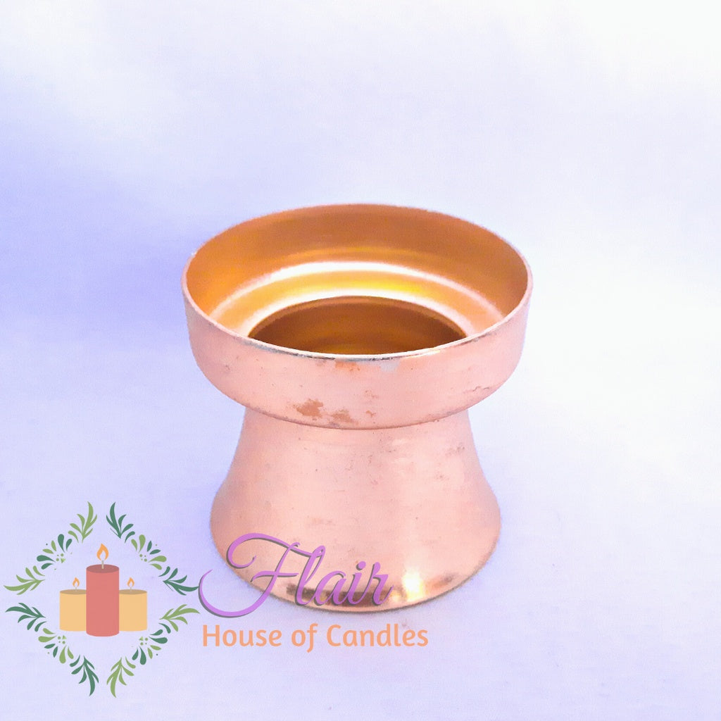GC03 Large Colored Votive Glass Candle 9cm Tall