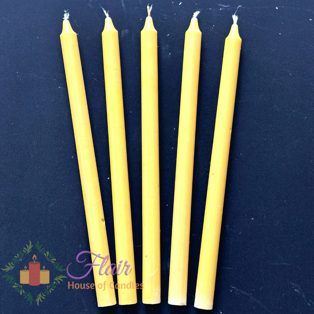Flair Yellow Procession Candle #5 | 5pcs Pack 27cm Tall