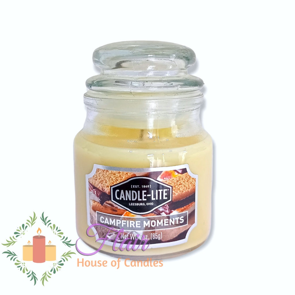 Candle-Lite Campfire Moments Scent Candle Jar 85g