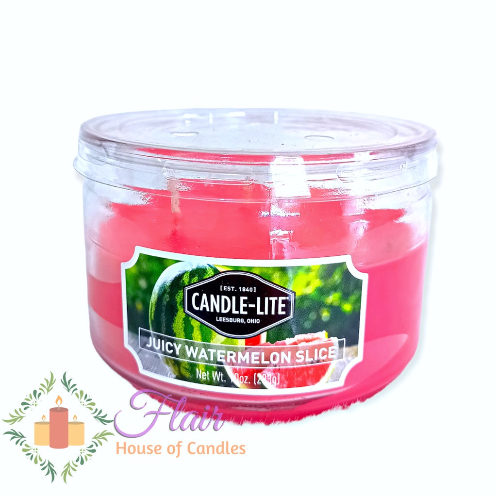 Candle-Lite Juicy Watermelon Scent Candle Jar 283g