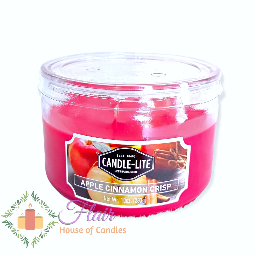 Candle-Lite Apple Cinnamon Scent Candle Jar 283g