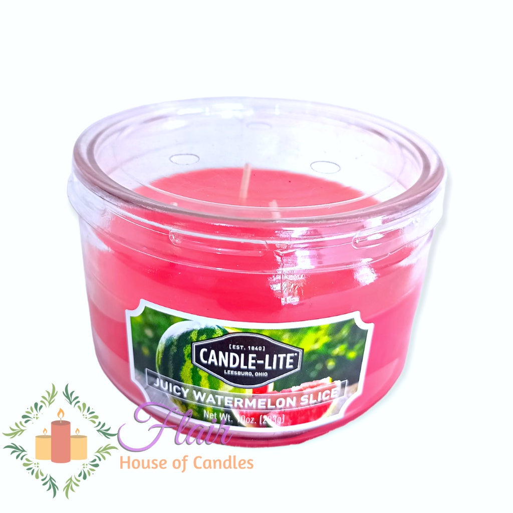 Candle-Lite Juicy Watermelon Scent Candle Jar 283g