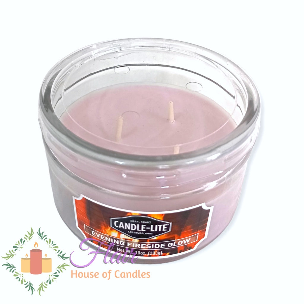 Candle-Lite Evening Fireside Scent Candle Jar 283g