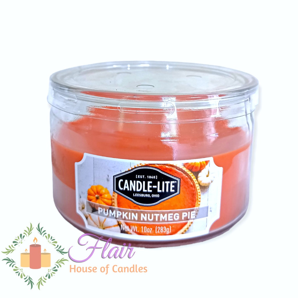 Candle-Lite Pumpkin Nutmeg Scent Candle Jar 283g
