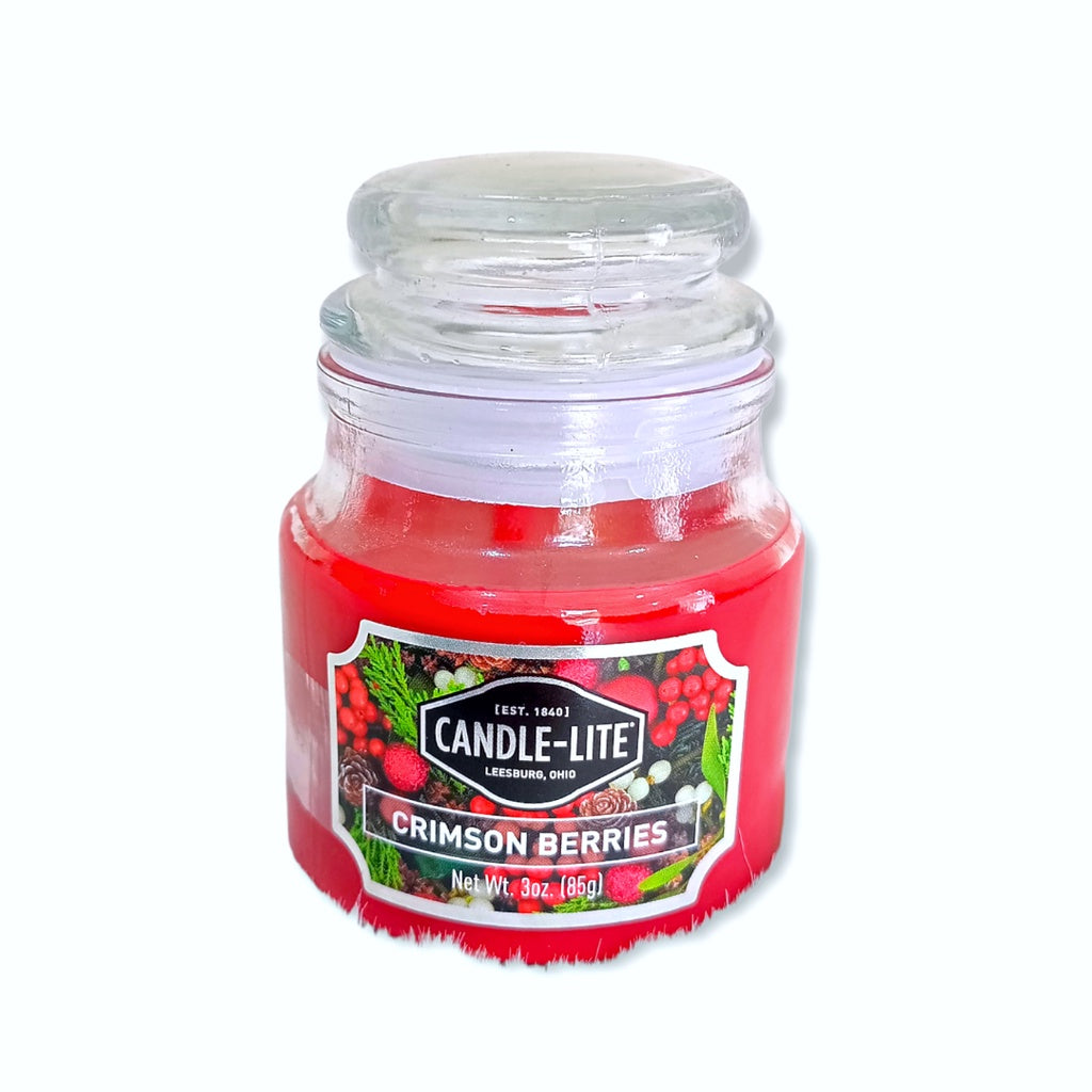 Candle-Lite Crimson Berries Scent Candle Jar 85g