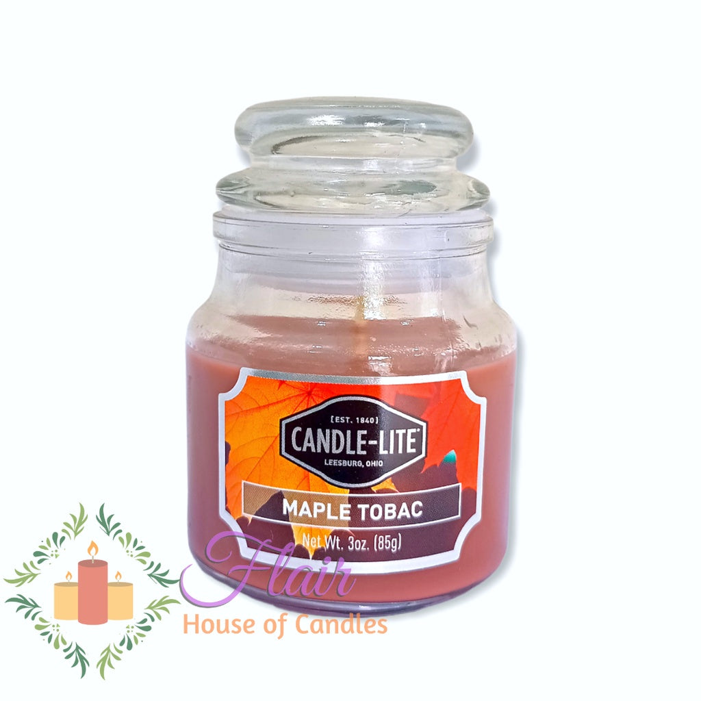 Candle-Lite Maple Tobac Scent Candle Jar 85g