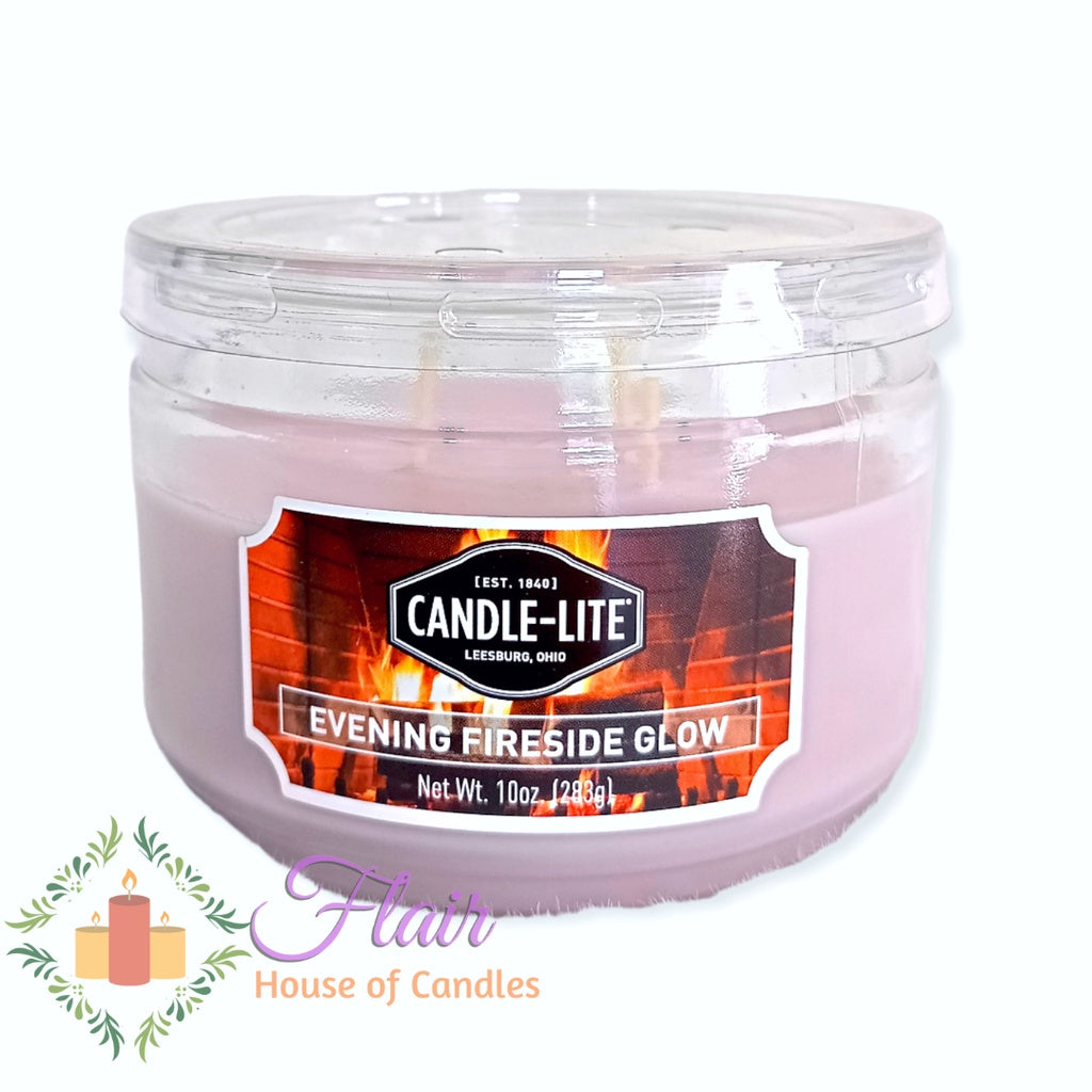 Candle-Lite Evening Fireside Scent Candle Jar 283g
