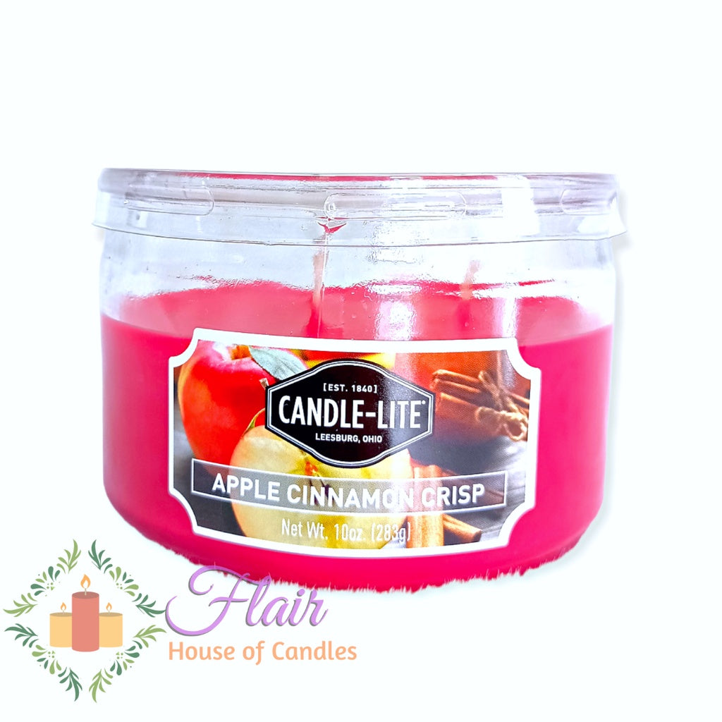 Candle-Lite Apple Cinnamon Scent Candle Jar 283g