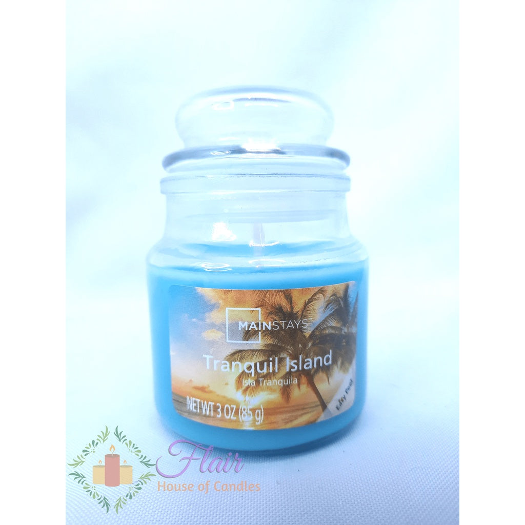 Mainstays Tranquil Island Scent Jar Candle 85g