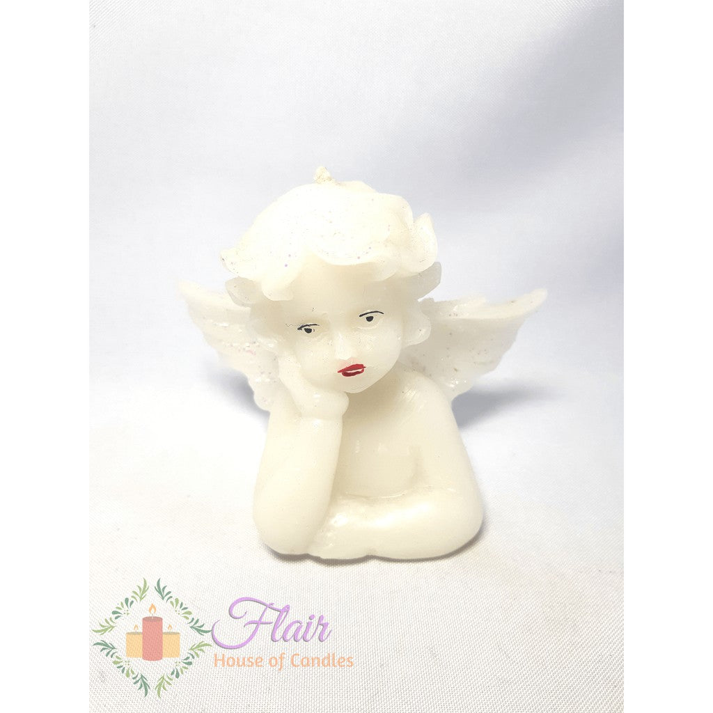 Flair Smokeless Decorative Cute Angel Candle 11cm Tall