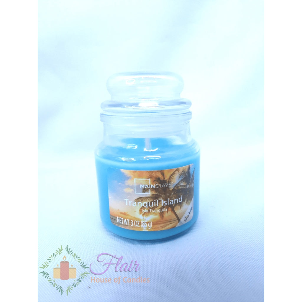 Mainstays Tranquil Island Scent Jar Candle 85g