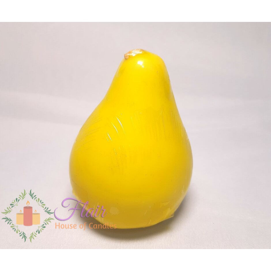 Pear Fruit Candle 7.7cm Tall