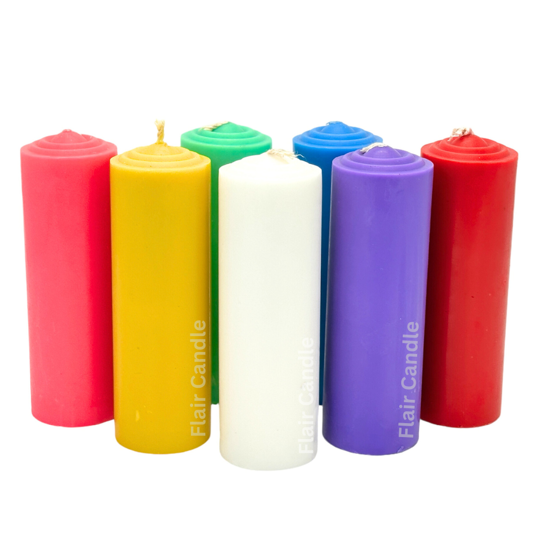 #507 Colored Pillar Candle