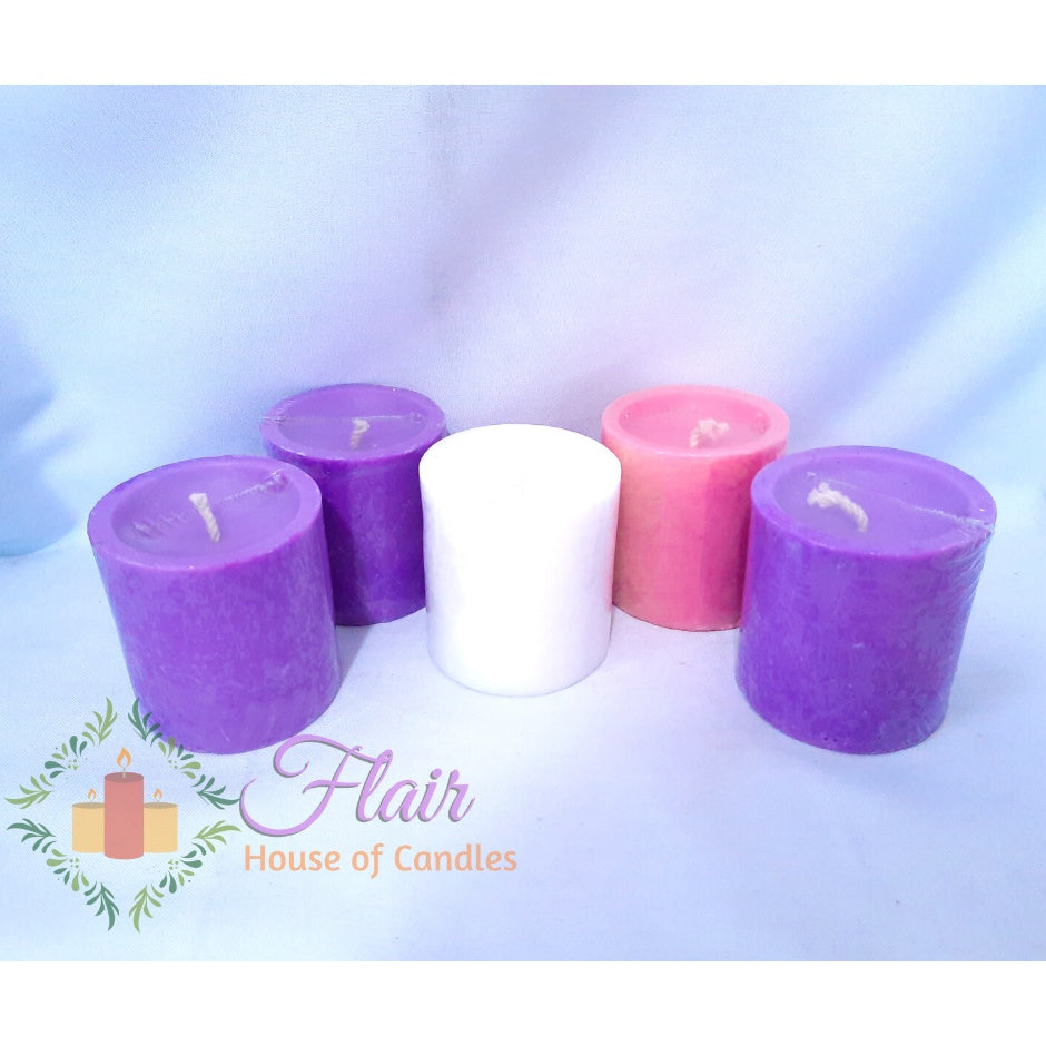 #713 Tomb Advent Candle Set 7.6cm Tall