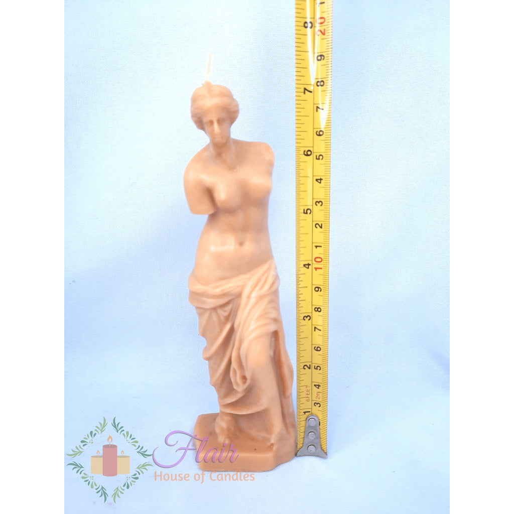 Venus Colored Statue Candle