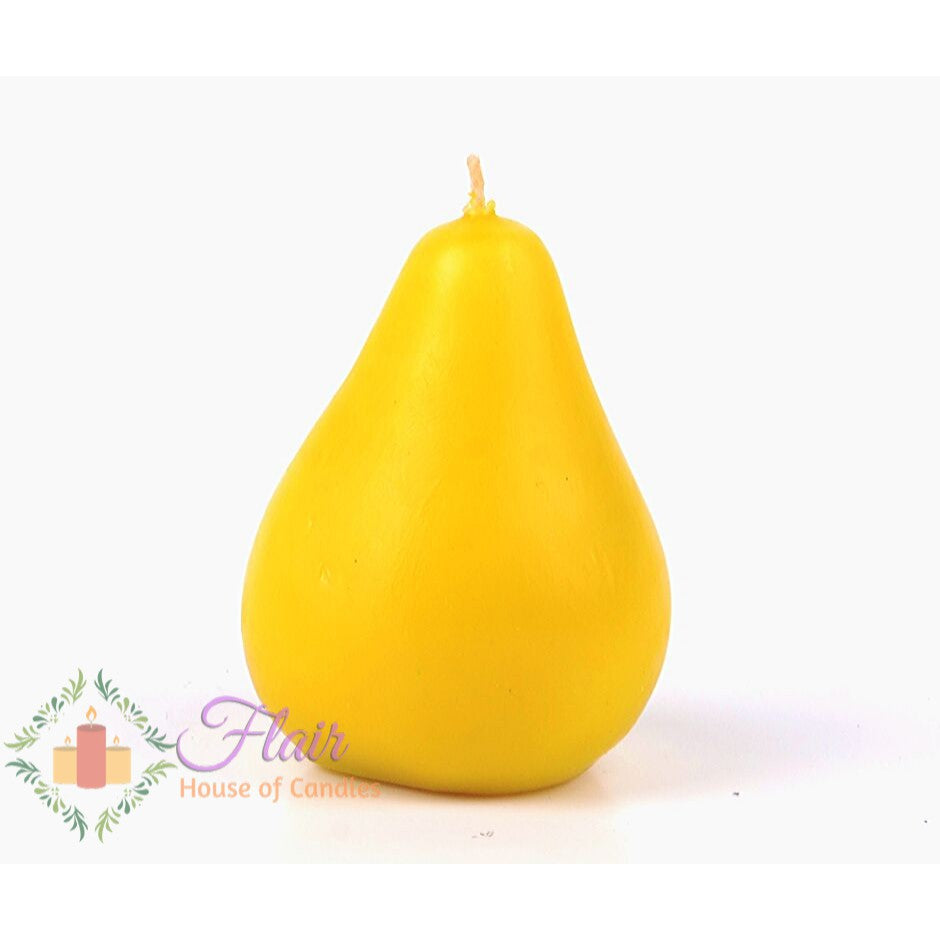 Pear Fruit Candle 7.7cm Tall